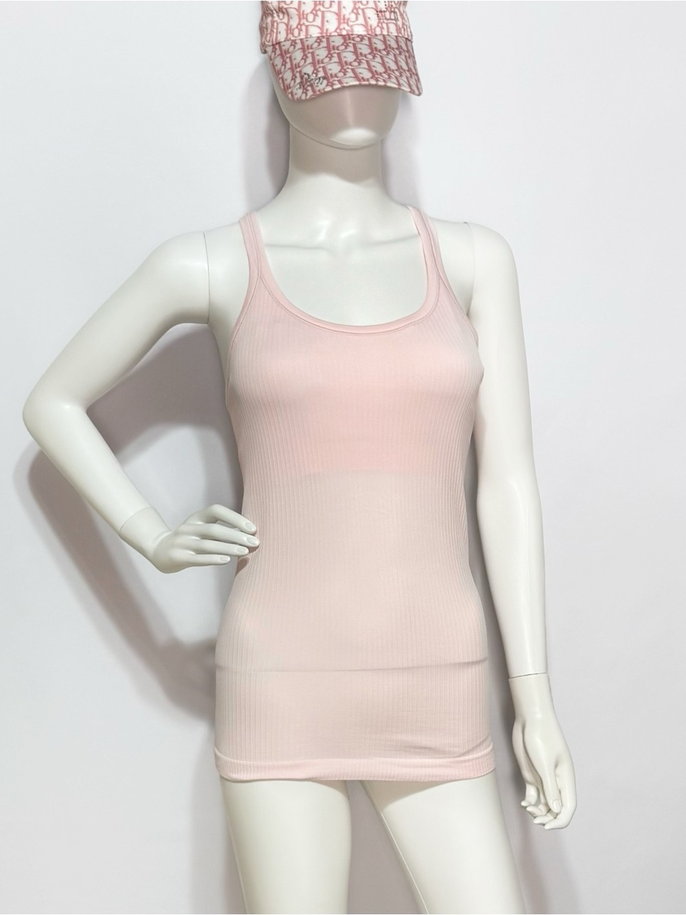 Lululemon ebb to street tank top in rare & viral Strawberry Milkshake | Size 6 - Picture 3 of 8